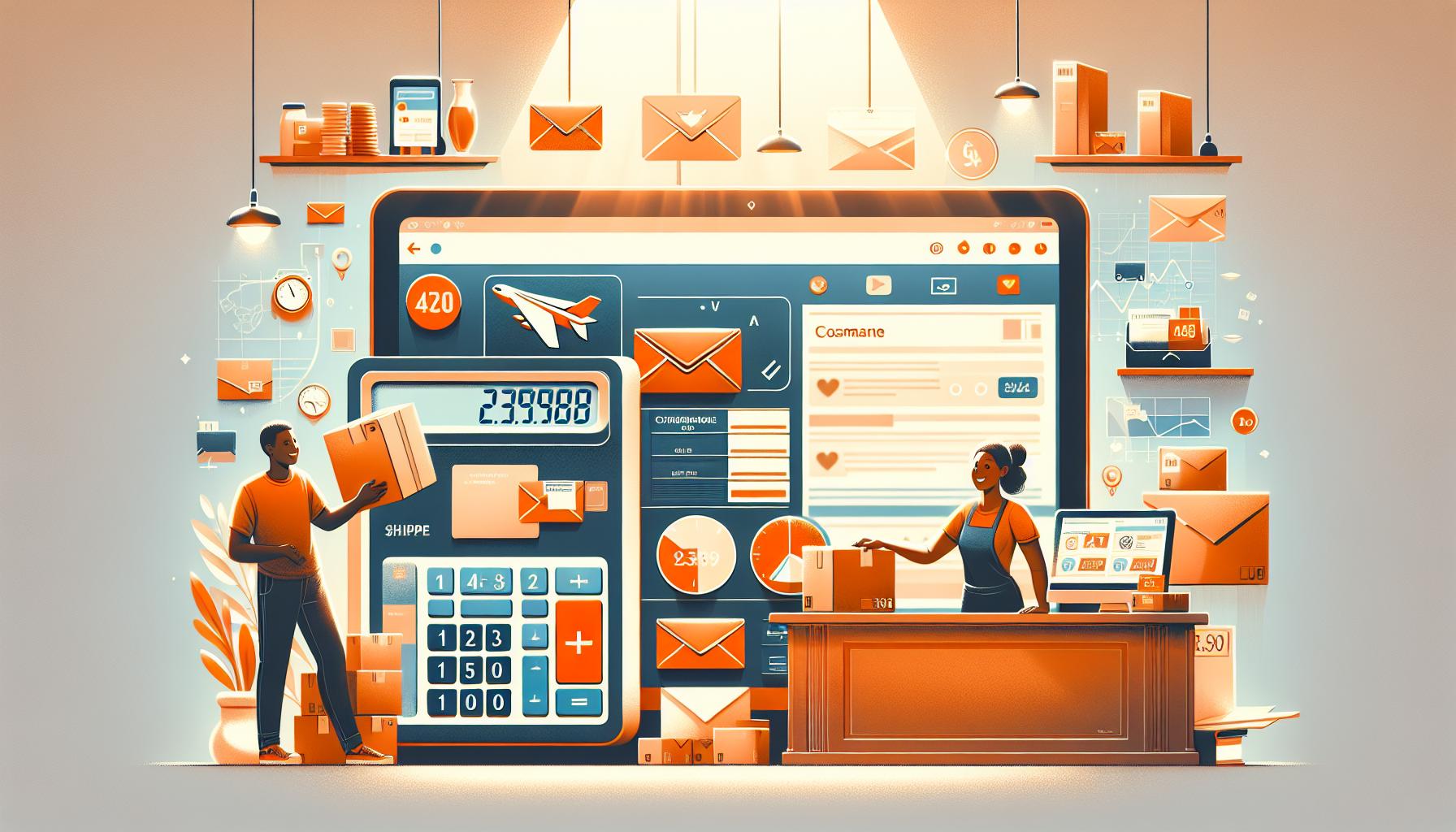 Cómo calcular el costo de enviar un paquete