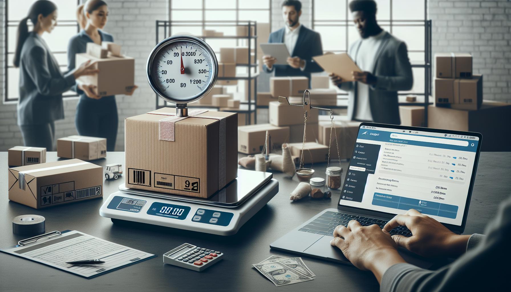 Cómo calcular el costo de envío por peso y tamaño