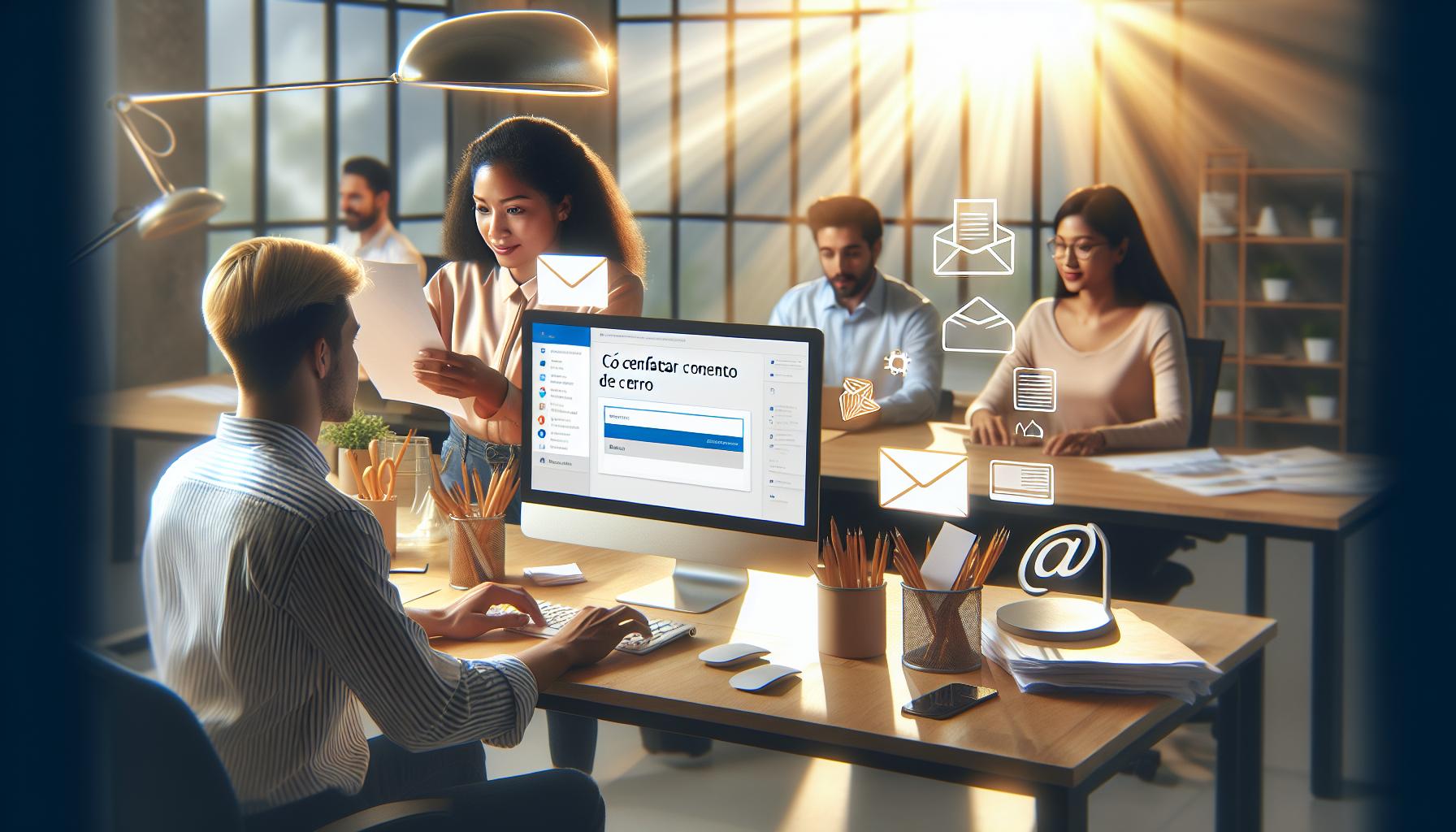 Cómo configurar su cuenta de correo en Outlook