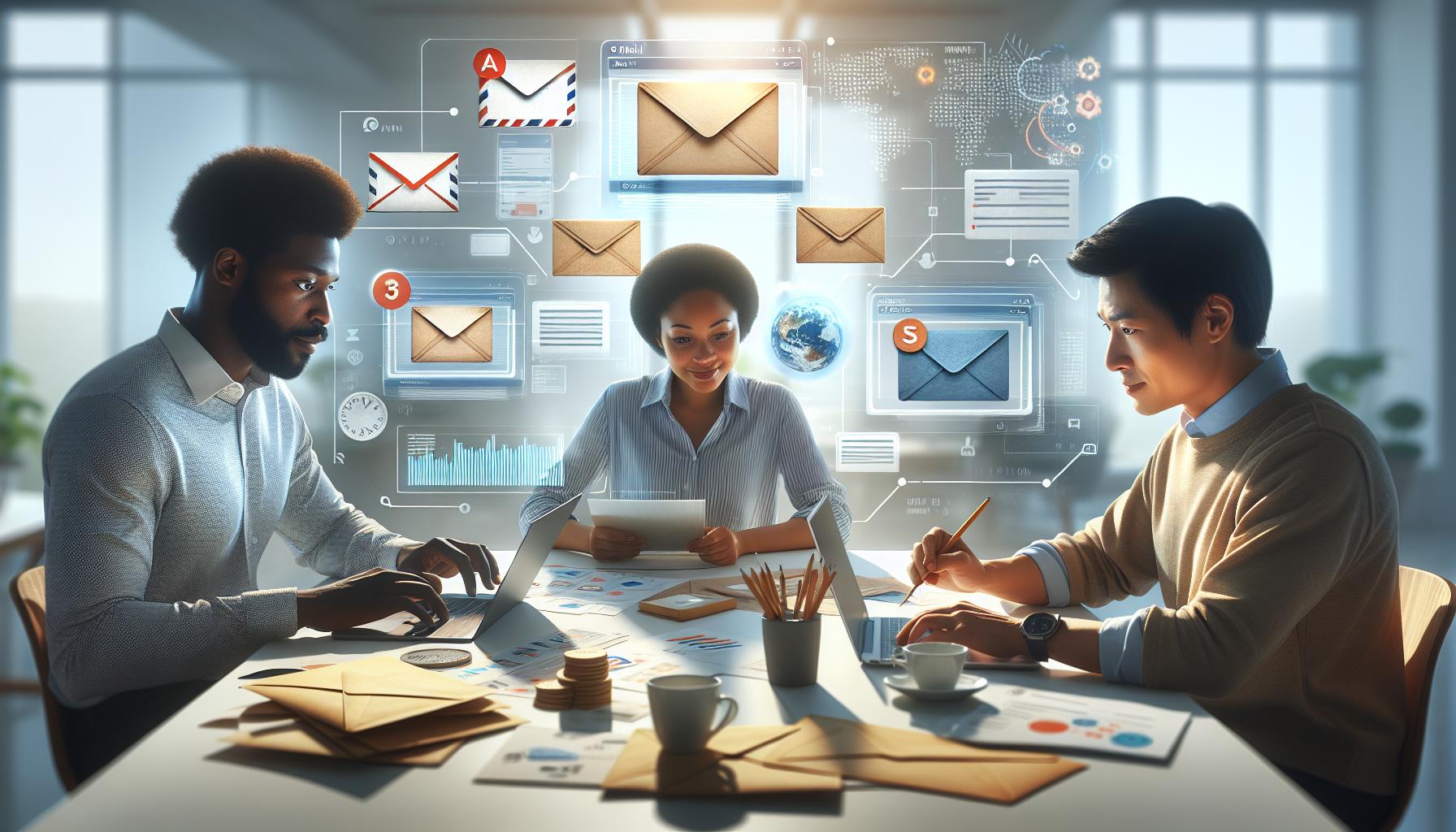 Cómo el correo electrónico mejora la colaboración en equipos