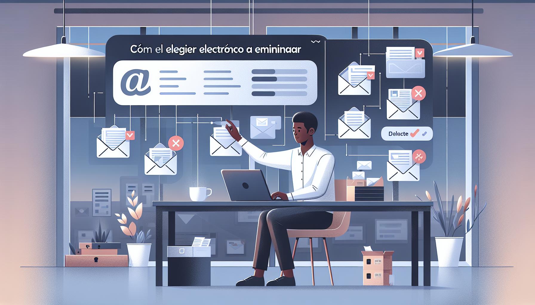 Cómo elegir el correo electrónico a eliminar