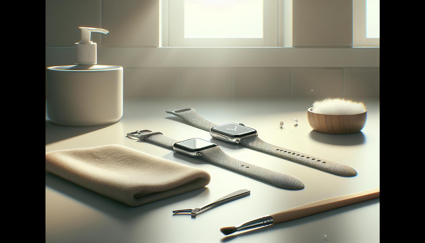 Cómo limpiar la correa del Apple Watch adecuadamente