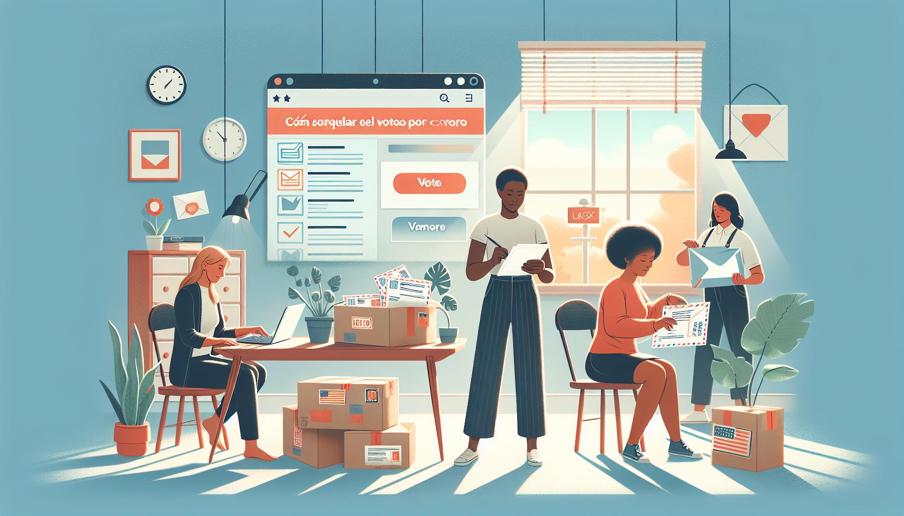 Cómo solicitar el voto por correo: Pasos para participar desde casa