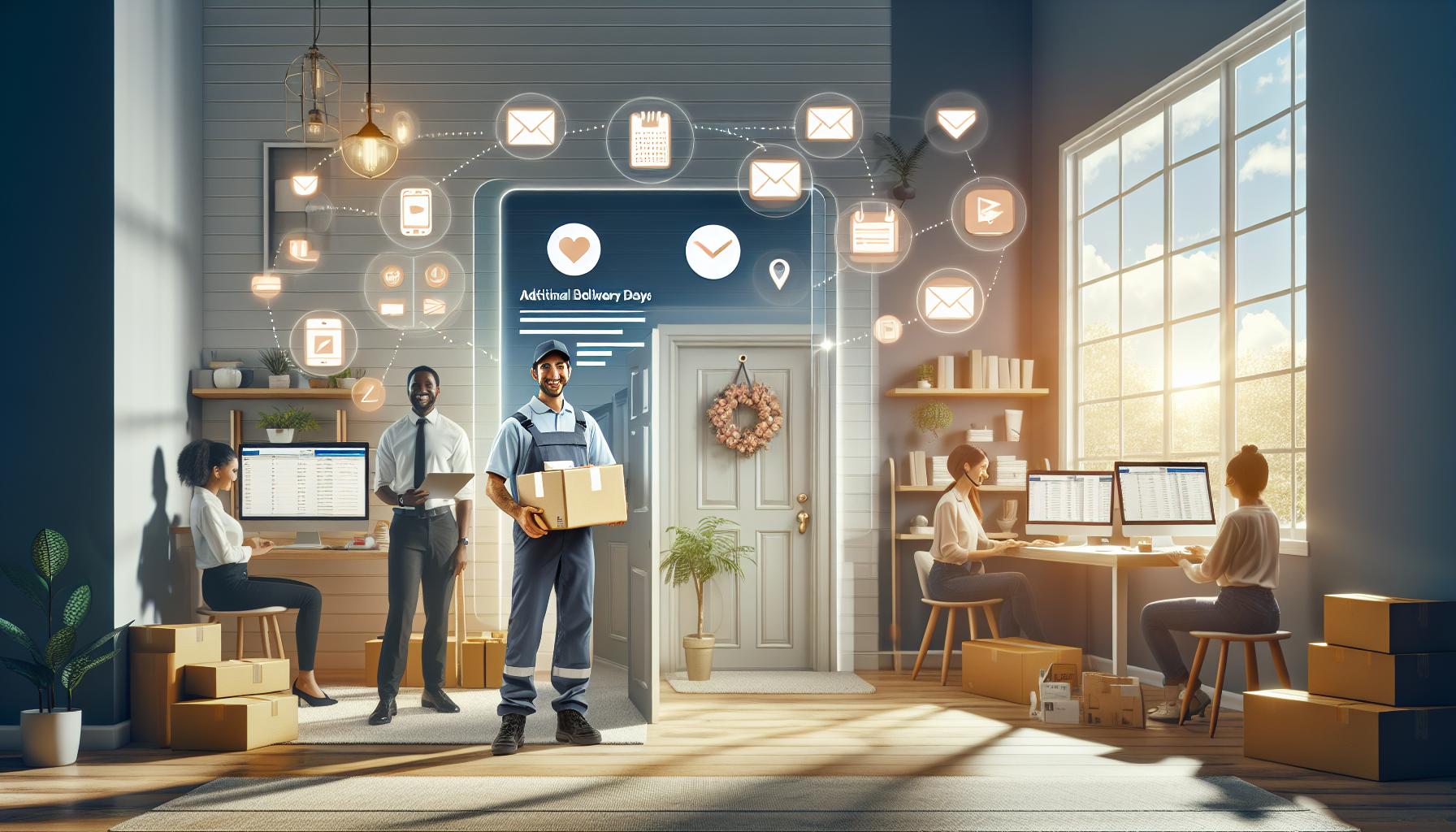 Días y horarios adicionales de entrega