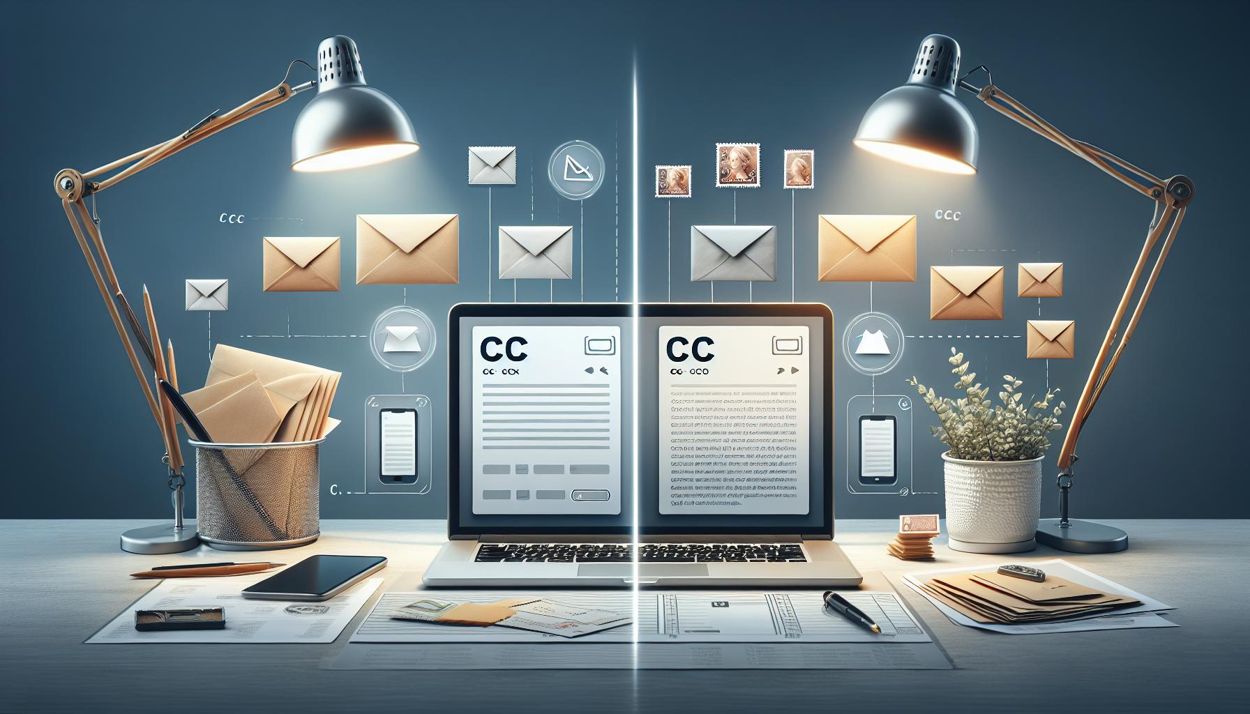 Diferencia entre CC y CCO en correos electrónicos