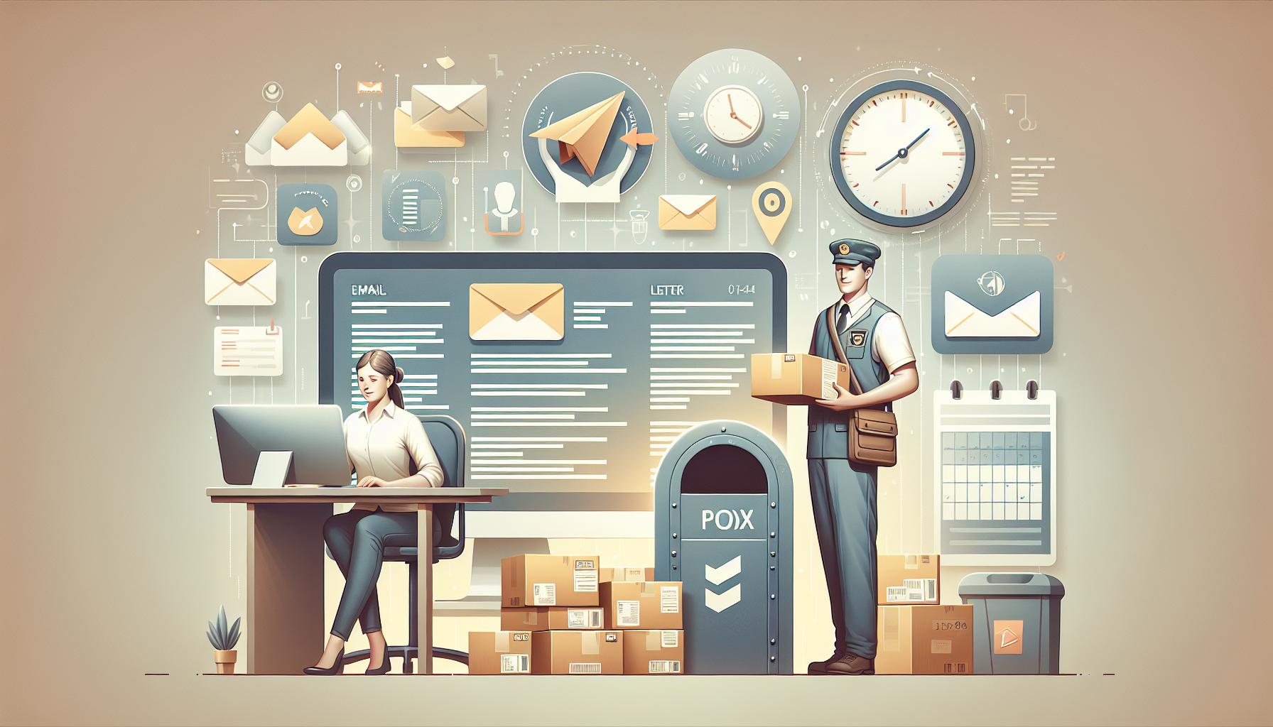 Factores que afectan los tiempos de entrega de correos