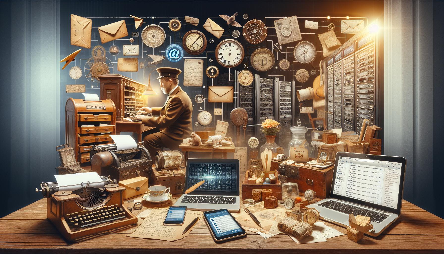 Qué es un correo: Definición y tipos de servicios disponibles 4 Historia del correo: Evolución a través de los años