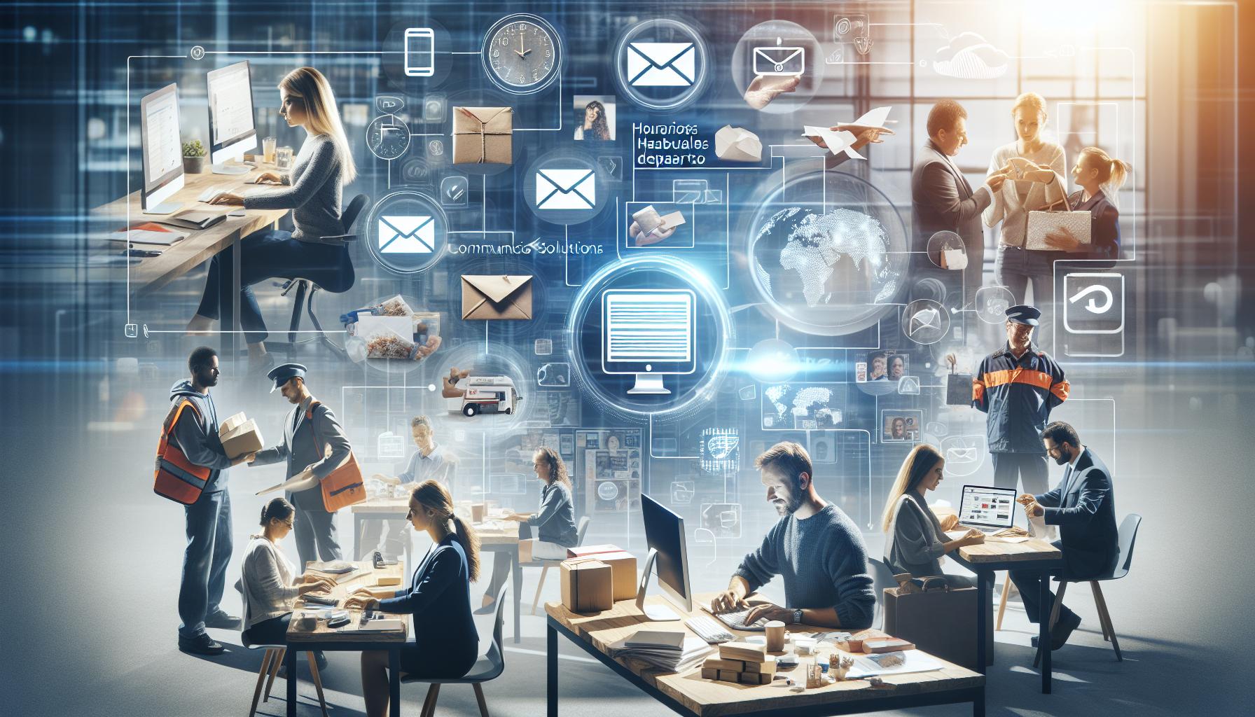 Horarios habituales de reparto en ciudades españolas