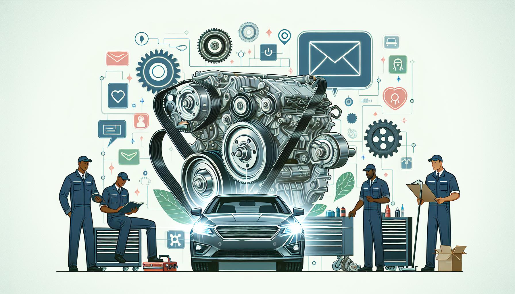 Impacto de la correa de distribución en el motor