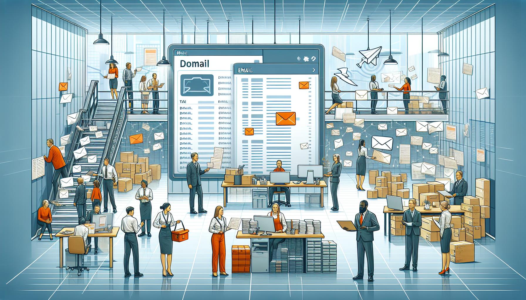 Importancia del dominio en el envío y recepción de emails