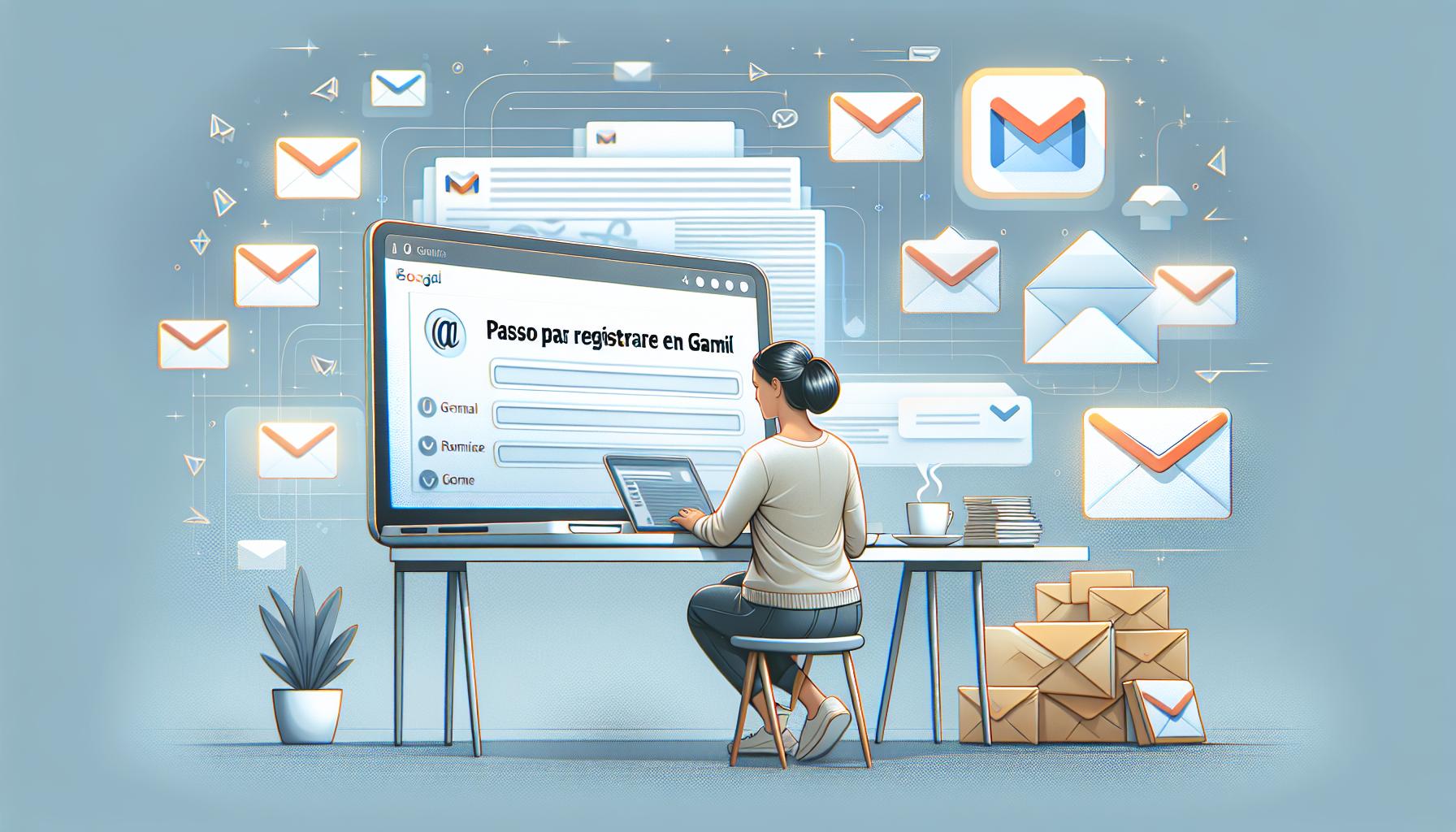 Paso a paso para registrarse en Gmail