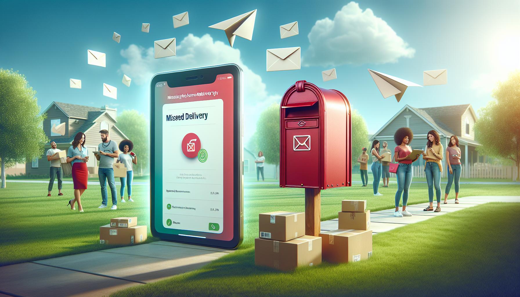 ¿Qué sucede cuando no está en casa durante la entrega de Correos?